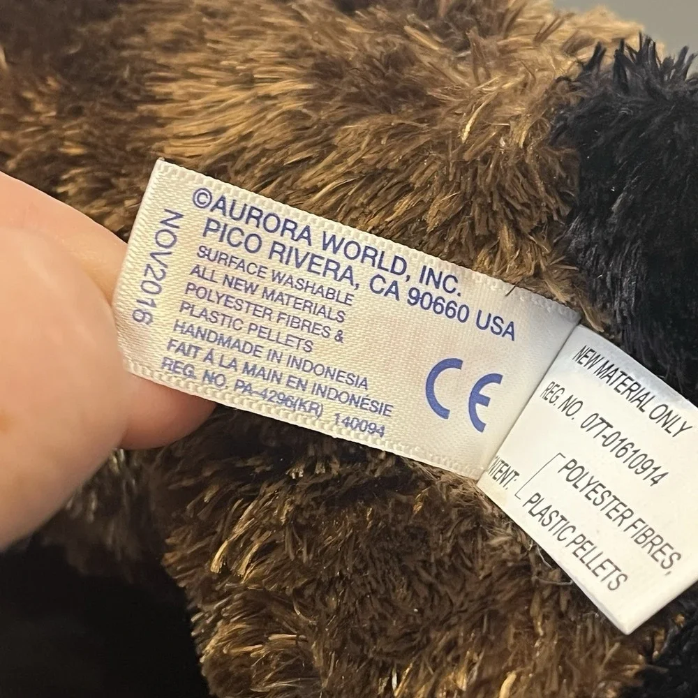 Ringo Raccoon Plush Aurora Mini Flopsie 8